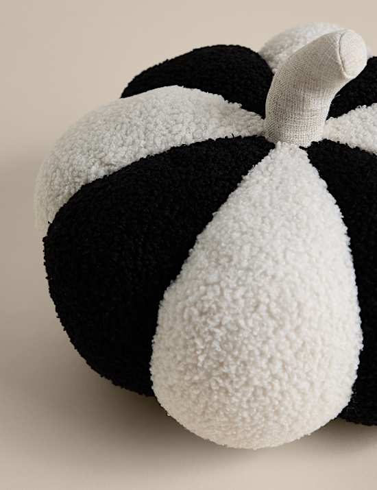 Striped Pumpkin Cushion