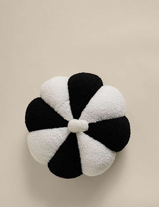 Striped Pumpkin Cushion