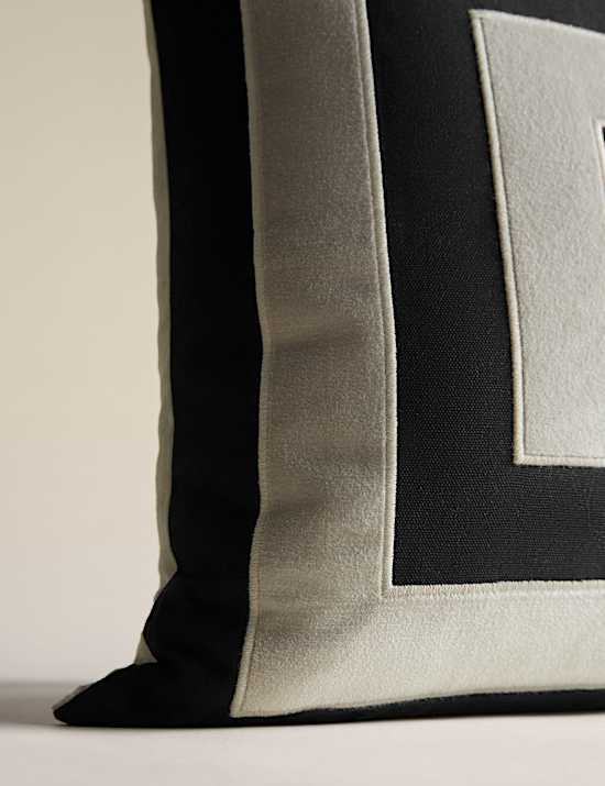 Square Applique Cushion