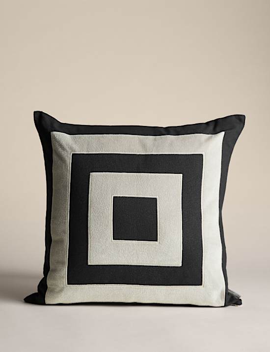 Square Applique Cushion