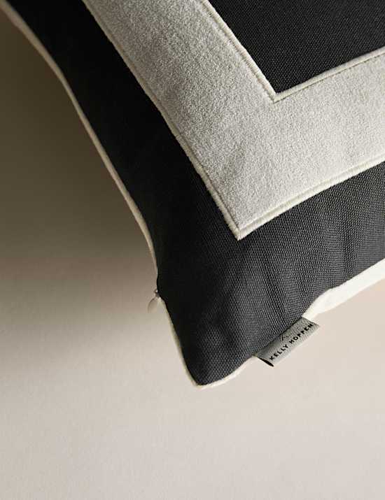 Box Applique Square Cushion