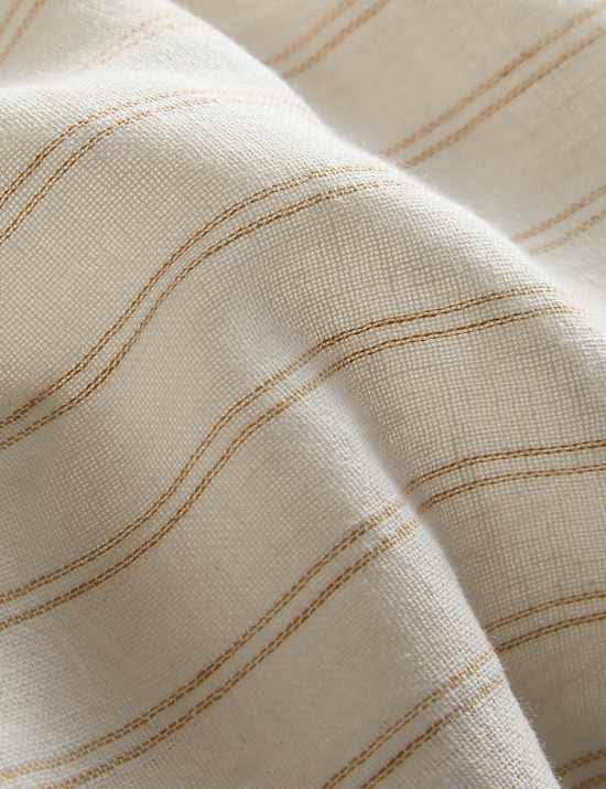 Cotton Linen Blend Sheer Multiway Curtains