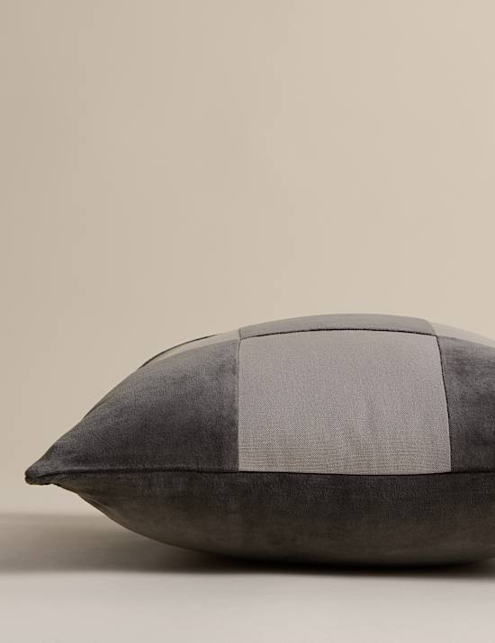 Pure Cotton Checkerboard Cushion