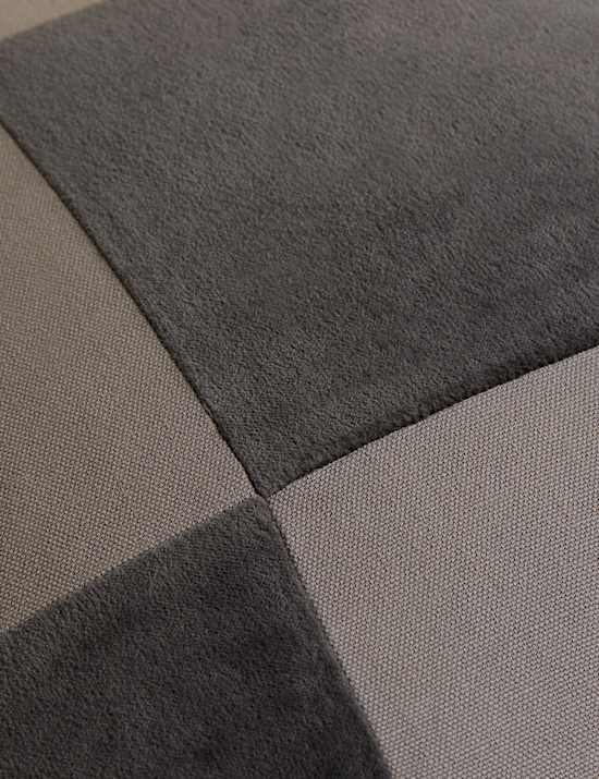Pure Cotton Checkerboard Cushion