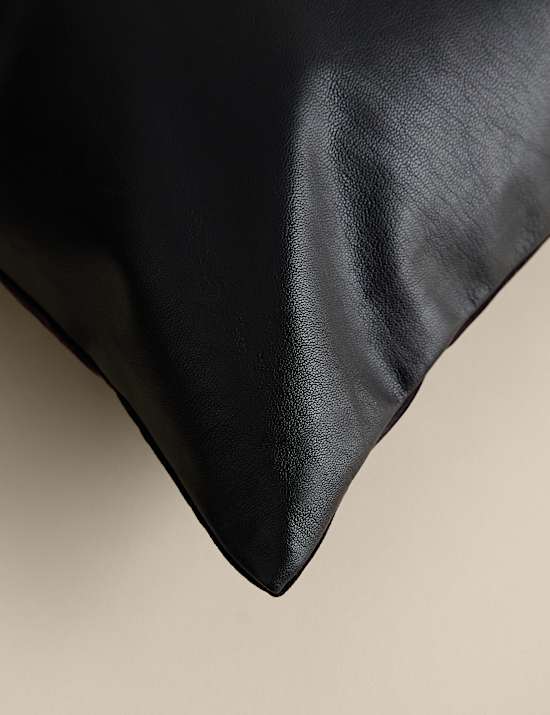 Leather Panel Cushion