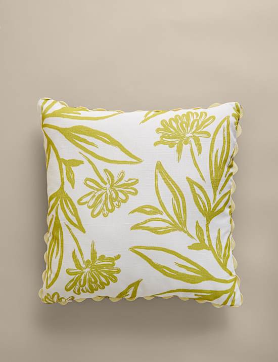 2 Pack Floral Outdoor Cushions
