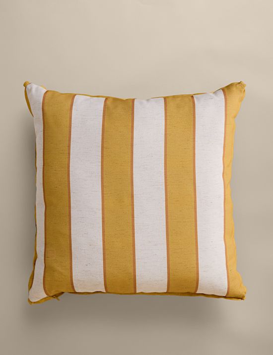 Set of 2 Striped Outdoor Cushions