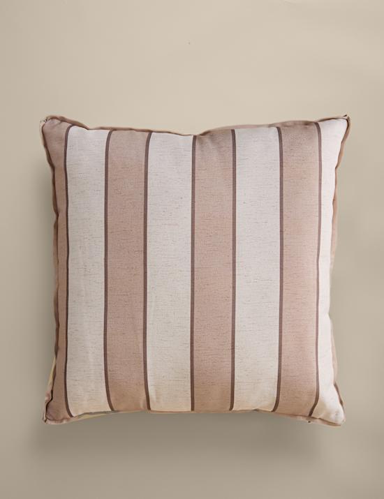 Set of 2 Striped Outdoor Cushions