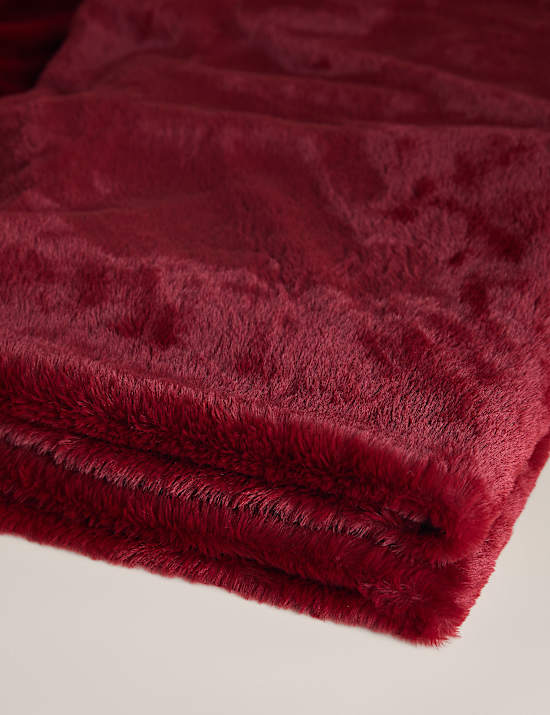 Supersoft Faux Fur Large Throw
