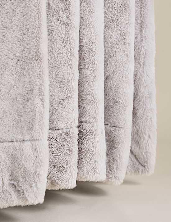 Supersoft Faux Fur Large Throw