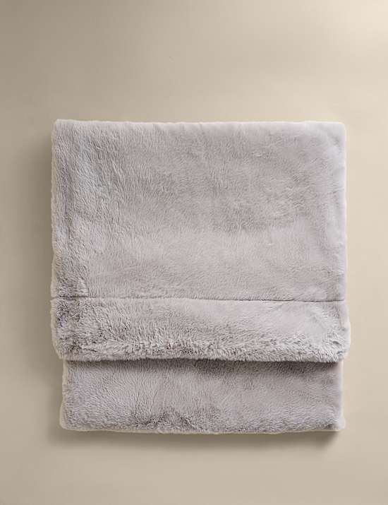 Supersoft Faux Fur Large Throw