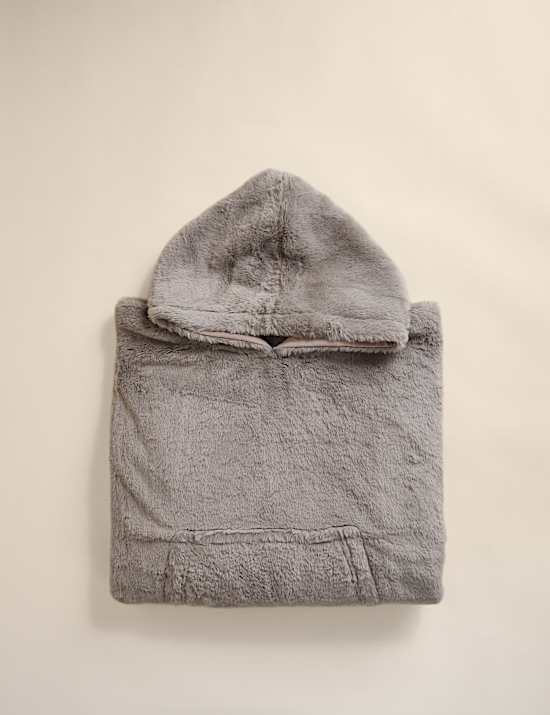 Manta supersuave con capucha