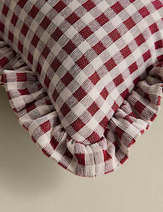 כרית תומכת משובצת ארוגה מבד שניל