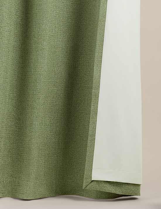 Basketweave Eyelet Curtains