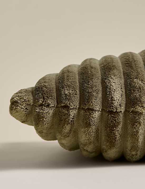 Ribbed Fleece Cushion