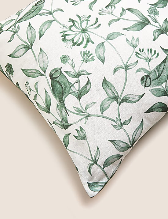 Pure Cotton Bird Cushion