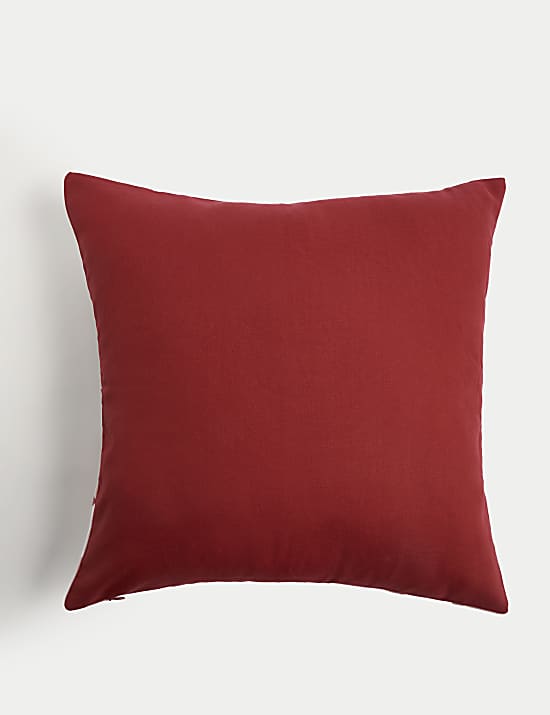 Velvet Geometric Cushion