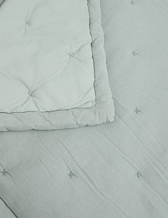 Cotton with Linen Bedspread