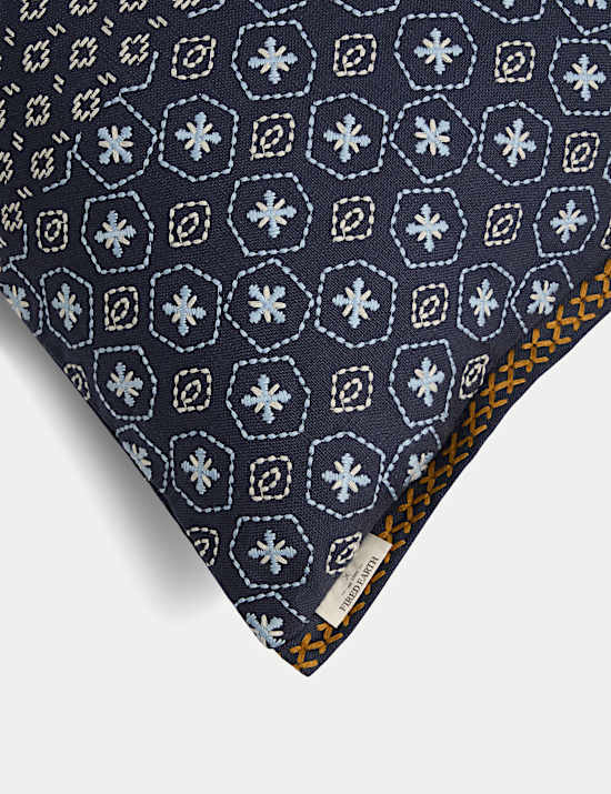 Pure Cotton Kouya Embroidered Cushion