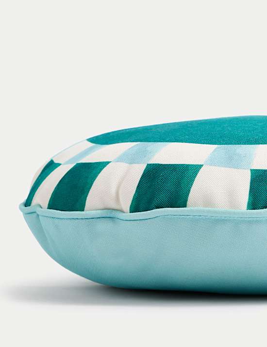 Set of 2 Lemon & Cherry Outdoor Cushions