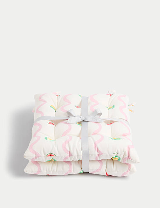 Set of 2 Fruit Seat Pads