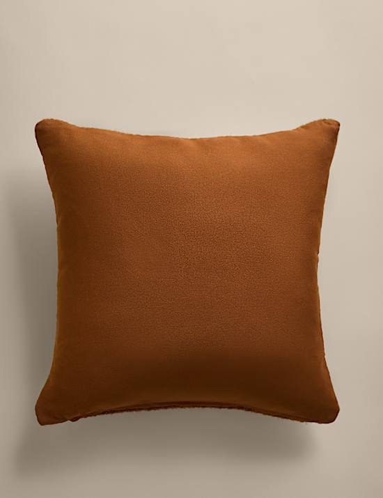 Pure Wool Basket Weave Cushion