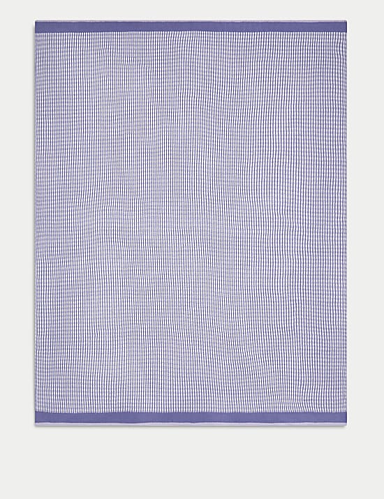 Two Tone Knitted Throw