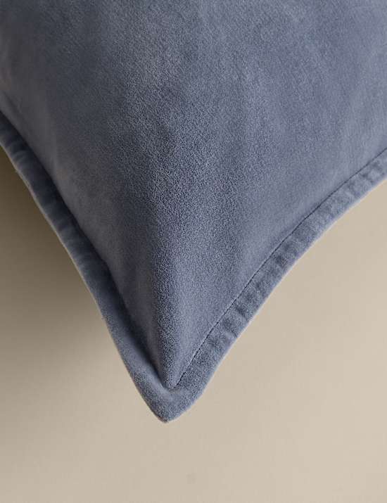 Pure Cotton Velvet Large Cushion