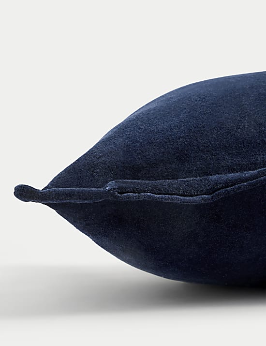 Pure Cotton Velvet Bolster Cushion