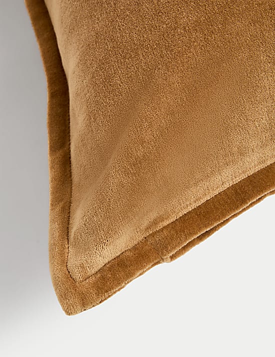 Pure Cotton Velvet Bolster Cushion