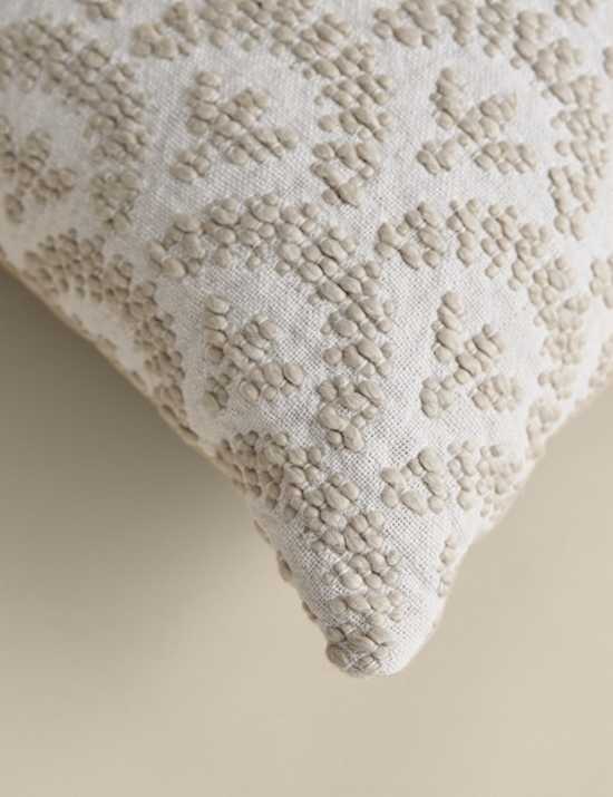Pure Cotton Fan Jacquard Cushion