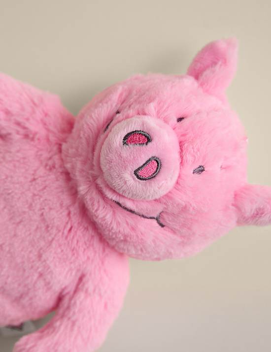 Percy Pig&trade; Fluffy Microwave Hottie