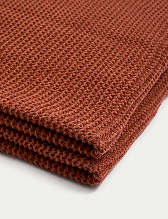 Knitted Tassel Throw