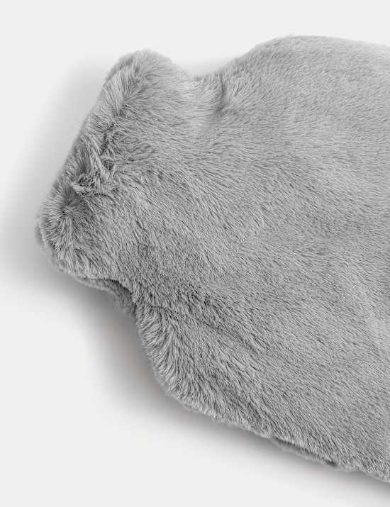 Bolsa de agua caliente supersuave de piel sint&eacute;tica