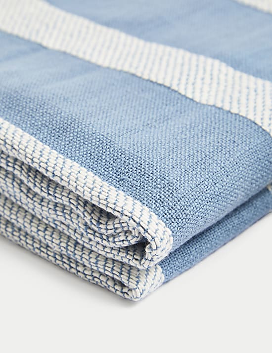 Ριγέ ελαφρύ ριχτάρι από 100% βαμβάκι