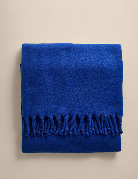 Faux Mohair Throw