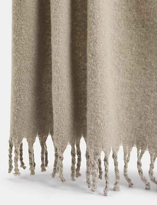 Faux Mohair Throw