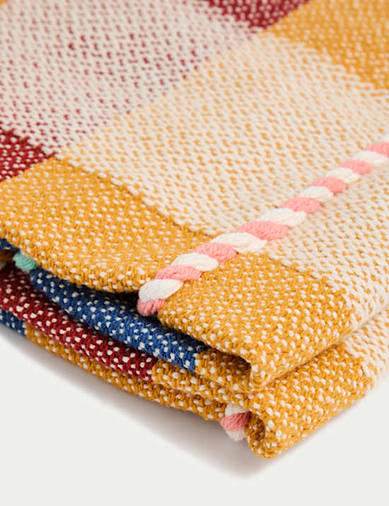 Pure Cotton Boho Large Throw