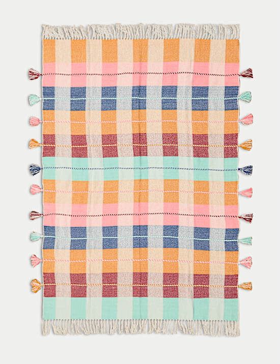 Pure Cotton Boho Large Throw