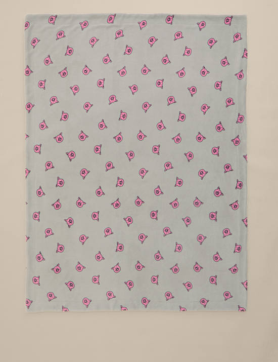 Percy Borg Fleece Throw