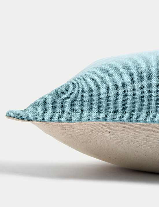 Coussin textur&eacute; 100 % coton