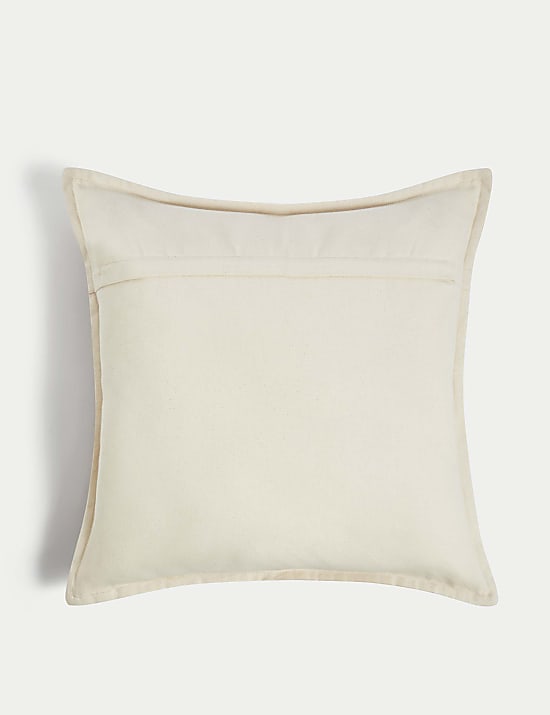 Coussin texturé 100 % coton