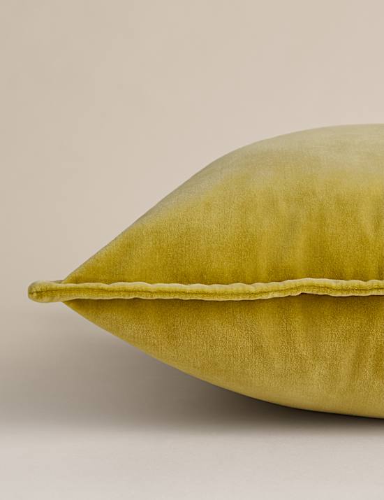 Pure Cotton Velvet Cushion