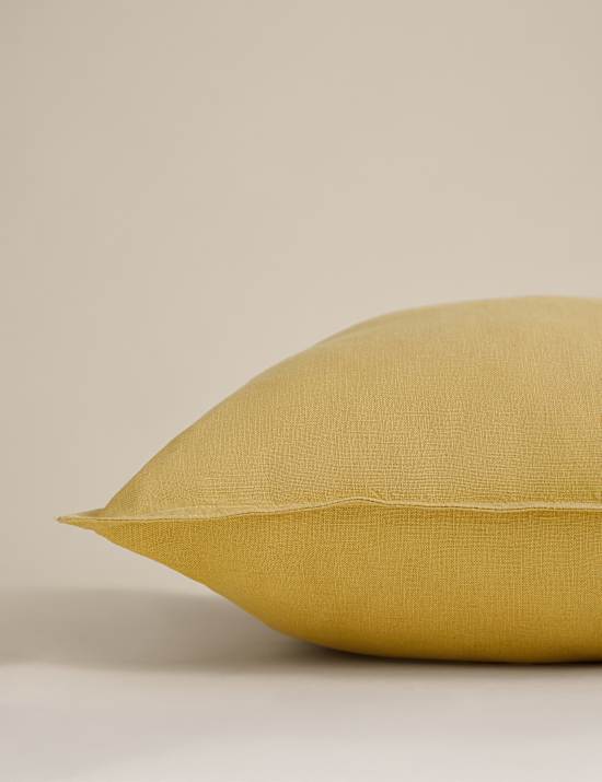 כרית מבד פשתן טהור