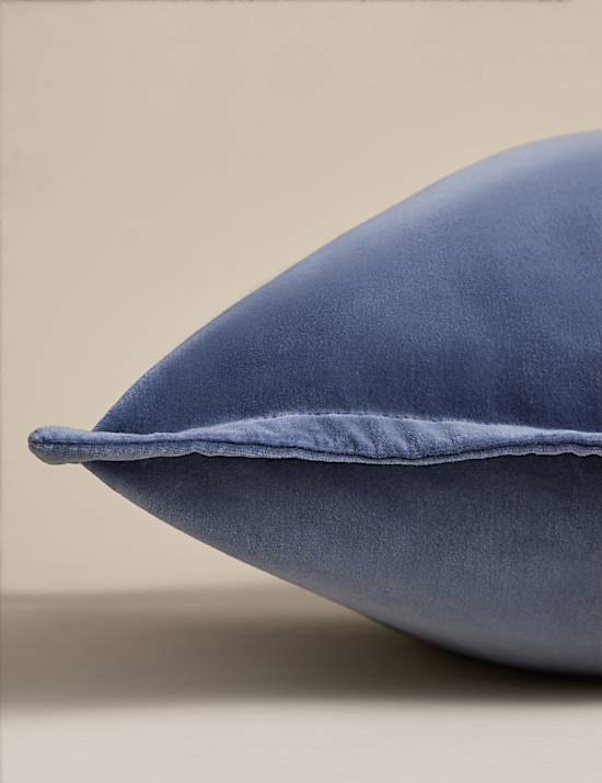 Pure Cotton Velvet Cushion