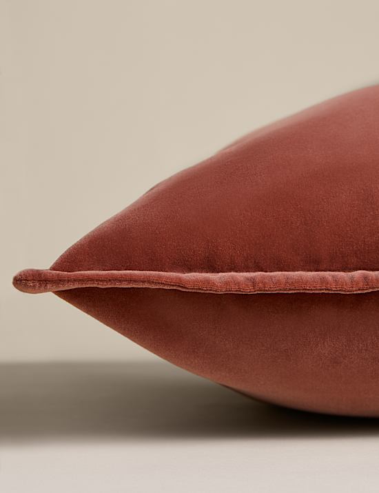 Pure Cotton Velvet Cushion