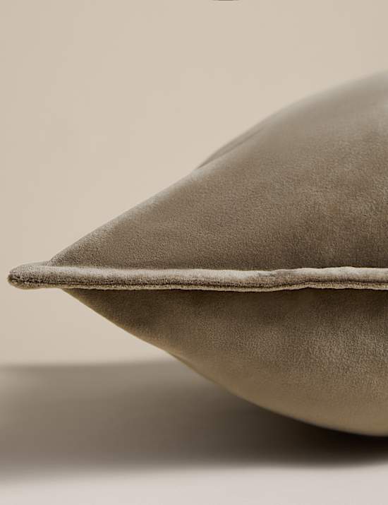 Pure Cotton Velvet Cushion