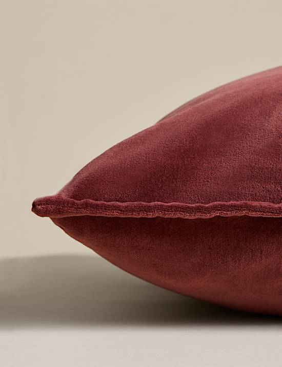 Pure Cotton Velvet Cushion