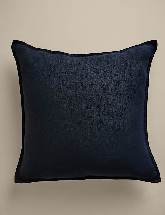 Pure Linen Flange Trim Cushion