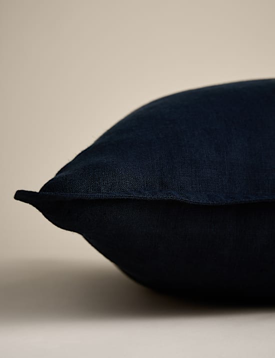 Pure Linen Flange Trim Cushion